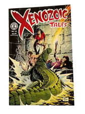 XENOZOIC TALES #10- MARK SCHULTZ - Kitchen Sink - Dave Stevens work back cover picture
