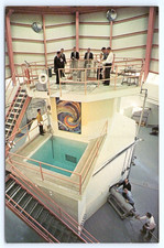 Manhattan Kansas Triga Mark II Nuclear Reactor KSU Riley County c1960 Postcard picture