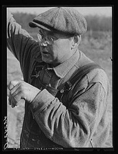 Canterbury Connecticut August Udal 1930s Estonian Poultry Farmer Portrait picture