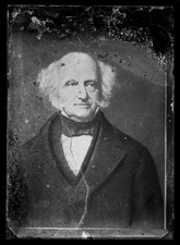 Photo:Martin Van Buren Portrait Black and White Photograph picture