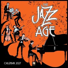 The Jazz Age Calendar 2027 Vintage Art Wall Calendar picture