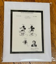 Vintage Mickey Mouse – Walt Disney 1930 Design Patent Reproduction picture