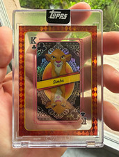 2025 Topps Disney Chrome Lion King Simba QH-6 Serial #071/125 picture