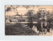 Postcard Picturesque Old Covered Bridge picture