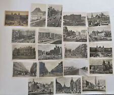 Amsterdam Holland Tram Street Scenes c.1920's-50's Real Photo Post Card Lot x 20 picture