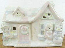 Precious Moments Night Light Sugar Town House 357510A Pastel Enesco Vintage picture