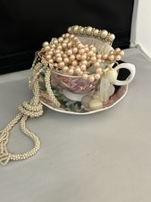 Stechcol Gracie Bone China Tea Cup Jewelry Bundle Great Gift 💝 picture