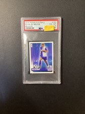 PANINI KEVIN DE BRUYNE ROOKIE 153 FOOTBALL STICKER 2010 2011 PSA 6 EX-MT RARE picture