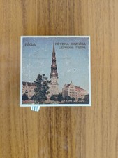 Vintage Riga St Peters Church Souvenir Match Set 4 Boxes picture
