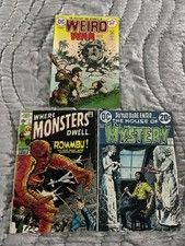 BRONZE AGE HORROR LOT OF 3 VINTAGE COMICS picture