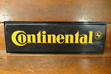 Vintage Original CONTINENTAL Tires Lighted Double Sided Advertising Sign 37” picture