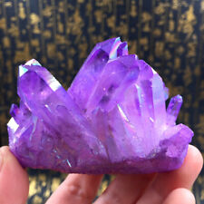 Amethyst Purple Natural Crystal Quartz Cluster Gem Stone Healing Specimen picture