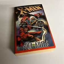 X-MEN: SOUL KILLER, LEE BYERS, PAPERBACK, NOVEL, PB, BOULEVARD, 1ST PRINT, 1999 picture