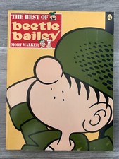 1984 THE BEST OF BEETLE BAILEY by Mort Walker SC FN+ 6.5 2nd HR&W Comicana picture