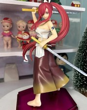 Aixlan Erza Scarlet Figure 19cm Red Sakura Demon Blade Anime Collectible Gift picture