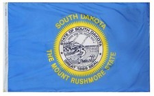SOUTH DAKOTA STATE OF FLAG NEW 3x5 ft better quality USA seller picture