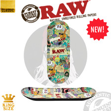 RAW Chris Psiaicki Skate Deck Rolling Tray | Skateboard Shaped RAW Metal Tray picture