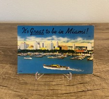 VTG Postcard Miami Florida 