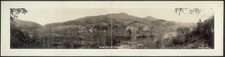 Cherokee North Carolina 1909 Government Indian School Panoramic Photograph picture