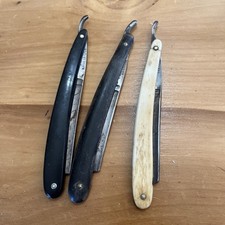 A Lot Of 3 Vintage Straight Razors   Germany picture