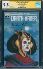 Natalie Portman Signed Star Wars: Darth Vader #9 SWAU Variant 9.8 CGC picture