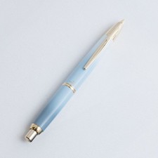 Pilot Nagasawa Capless Decimo KOBE Gradation Fountain Pen Water Blue Gold FM picture