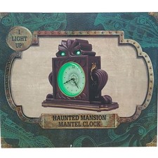 Disney Cruise Line Treasure Exclusive Haunted Mansion Light Up Mantle Clock NEW picture