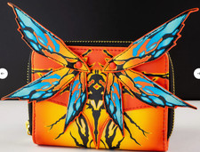 Loungefly Disney Avatar 2 Taruk Banshee Moveable Wings Zip Around Wallet Purse picture