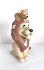 NAO By LLADRO “My Little King” Lion & Cub Figurine 2004 picture