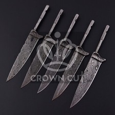 Damascus steel, Damask Blades, Hunting Nickers, Costumes Bavarian Blades x 5 Lot picture