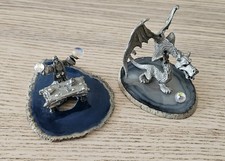 Vintage Lot Of 2 Rare Ral Partha Pewter picture
