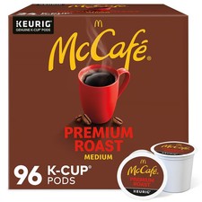McCafe Premium Roast Coffee Keurig K-Cup Pods, Medium Roast, 96/Carton (080375 picture