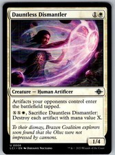 MTG: DAUNTLESS DISMANTLER 8 THE LOST CAVERNS OF IXALAN UNCOMMON NEAR MINT picture