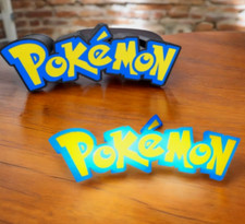 Pokémon 3D Printed Yellow Themed LED Lamp Light Box Neon Sign Display picture
