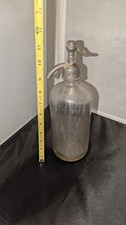 Vintage Joplin MO Coca Cola Bottling Co Seltzer Bottle Route 66 Antique Siphon picture