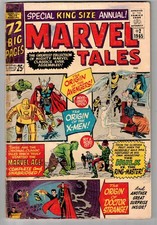 MARVEL TALES #2 1965 X-MEN AVENGERS HULK DOCTOR STRANGE 76 PAGES SILVER AGE picture
