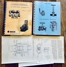 2 RARE  Vtg  1970s SMUD Rancho Seco Nuclear  Generation Station Training Manuals picture