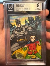 2025 Batman Metal Skybox sketch Oliver castaneda picture