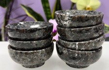 Wholesale 7 Pcs Natural Yooperlite Emberlite Bowls Crystal Healing Energy picture