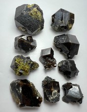 160 GM Garnet Crystals Lot From Nangarhar Afghanistan ZL4 picture