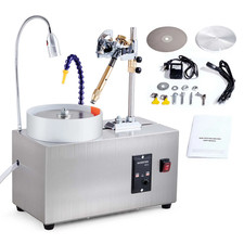 Gem Faceting Machine 180W Jade Grinding Polishing 0-2980RPM Adjustable Speed picture