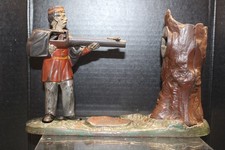 Vintage Original Antique Creedmoor Mechanical Bank J. & E. Stevens 