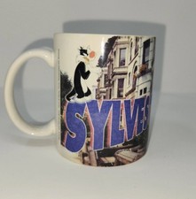 Vitage Looney Tunes Sylvester Mug 1996 Warner Bros XPRES *Stains picture