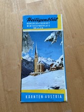 Vintage Heiligenblut Winter Sports Travel Brochure Kärnten Austria Ski Resort picture