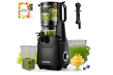 SUSTEAS Juicer Machines, 2-in-1 Cold Press Juicer Strainer (Juice & Sorbet) | 5. picture