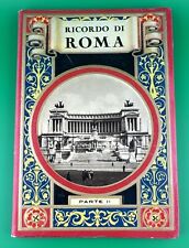 RICORDO DI ROMA Part II Vintage Antique Rome Photo Book picture
