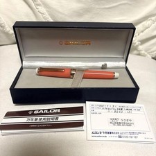Sailor Fountain Pen Usagiya Coral EF Nib Limited Edition picture