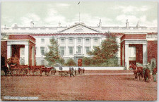 UK England London 1910 Bank England Royal Mint Buildings Traffic Postcard picture