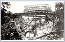 K45/ Austin Texas RPPC Postcard c1970s REPRINT Trolley Bridge  346 picture