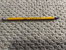 pencil - rare, one of a kind - SEE DESCRIPTION picture